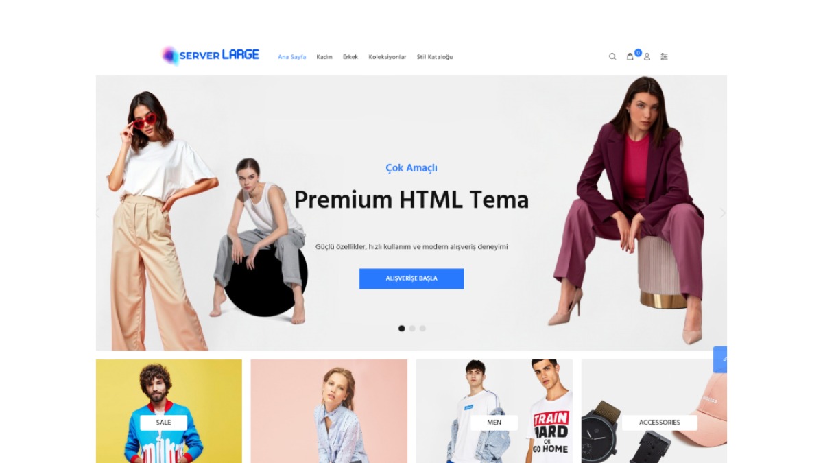 E-Ticaret Mağaza Görünümü